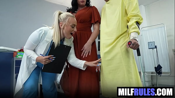 &ldquo_Paging Doctor Mom!&rdquo_ Awesome Tits May Cause Side Effects Elana Bunnz, Ivy Mae Lynn, Mike Ox, Giovanni