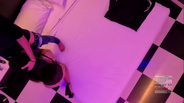Liberal married Mexican fucking in front of her husband and fulfilling her fantasy of being a porn actress POV roof 1