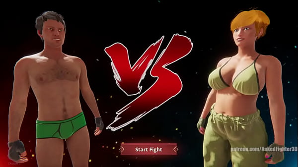 Rob VS Karen Krash (Naked Fighter 3D)