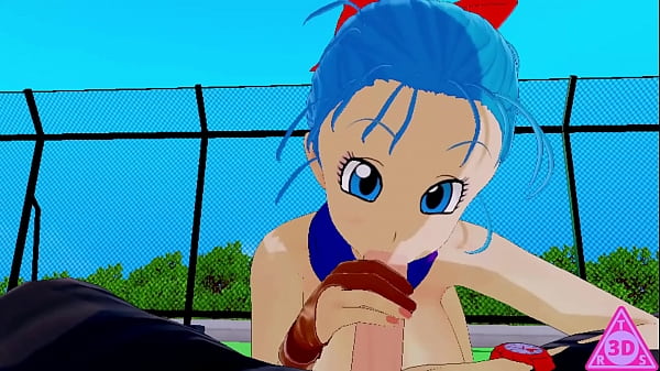 KOIKATSU Trunks Bulma Dragon Ball, fa sesso con pompini, seghe e sborrate senza censure... Thereal3dstories