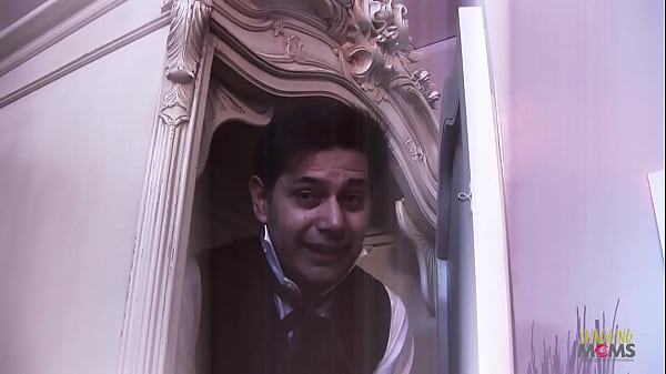 Amazing threesome action with a blonde milf and a beautiful Indian woman getting their assholes fucked hard